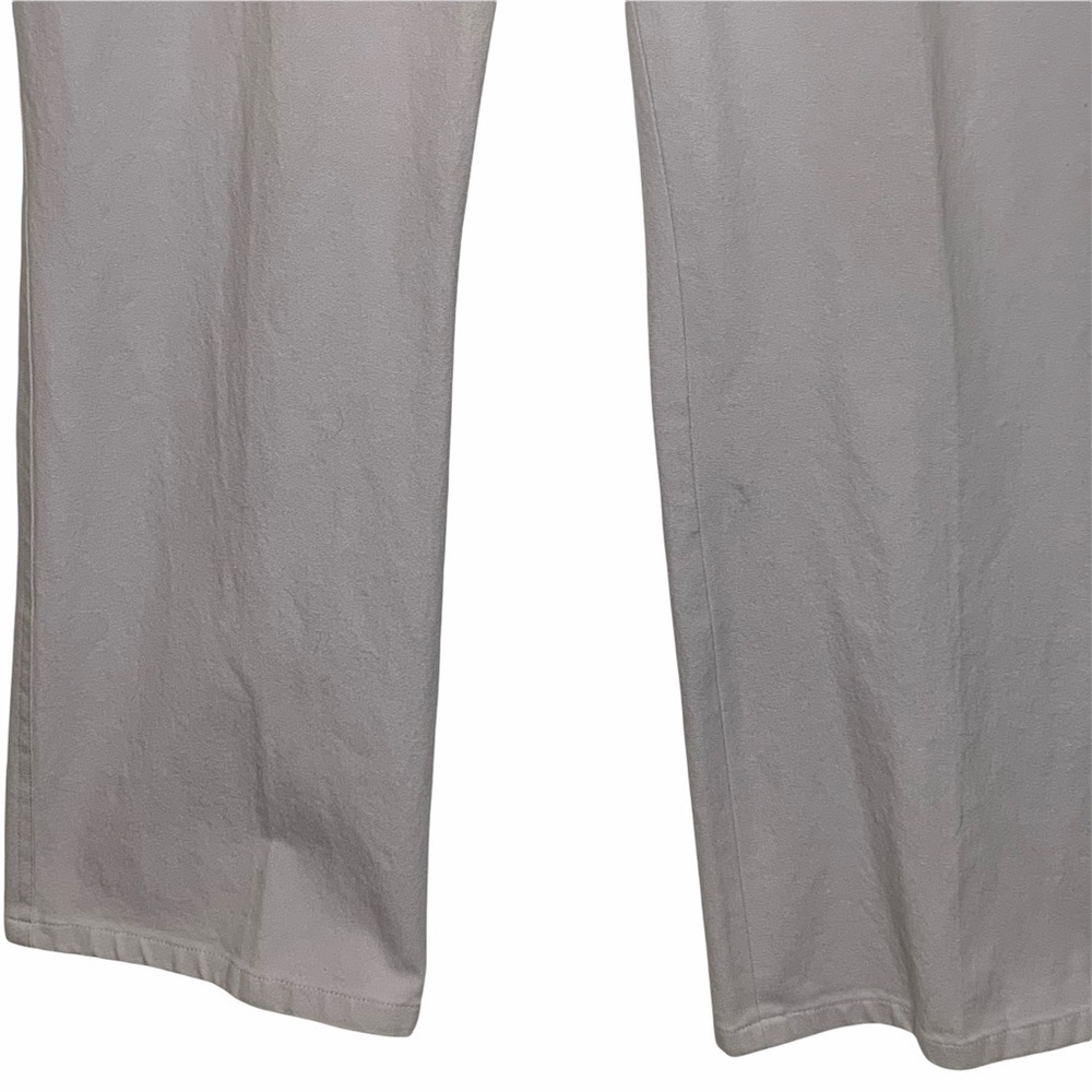 Company Ellen Tracy French Gray Straight Leg Jeans Size 12 Spandex High Stretch - Picture 4 of 14